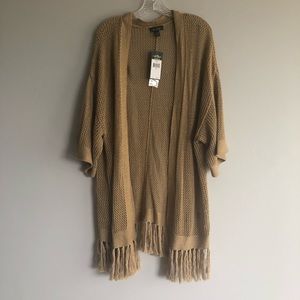 Gorgeous Ralph Lauren Crochet Knit Cardigan Size L